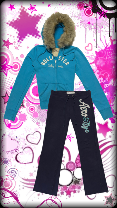 vintage Y2K Sporty Glam Find! capsule Holister + Aéropostale