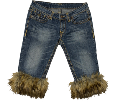 K-T-E jean’s capri custom vintage