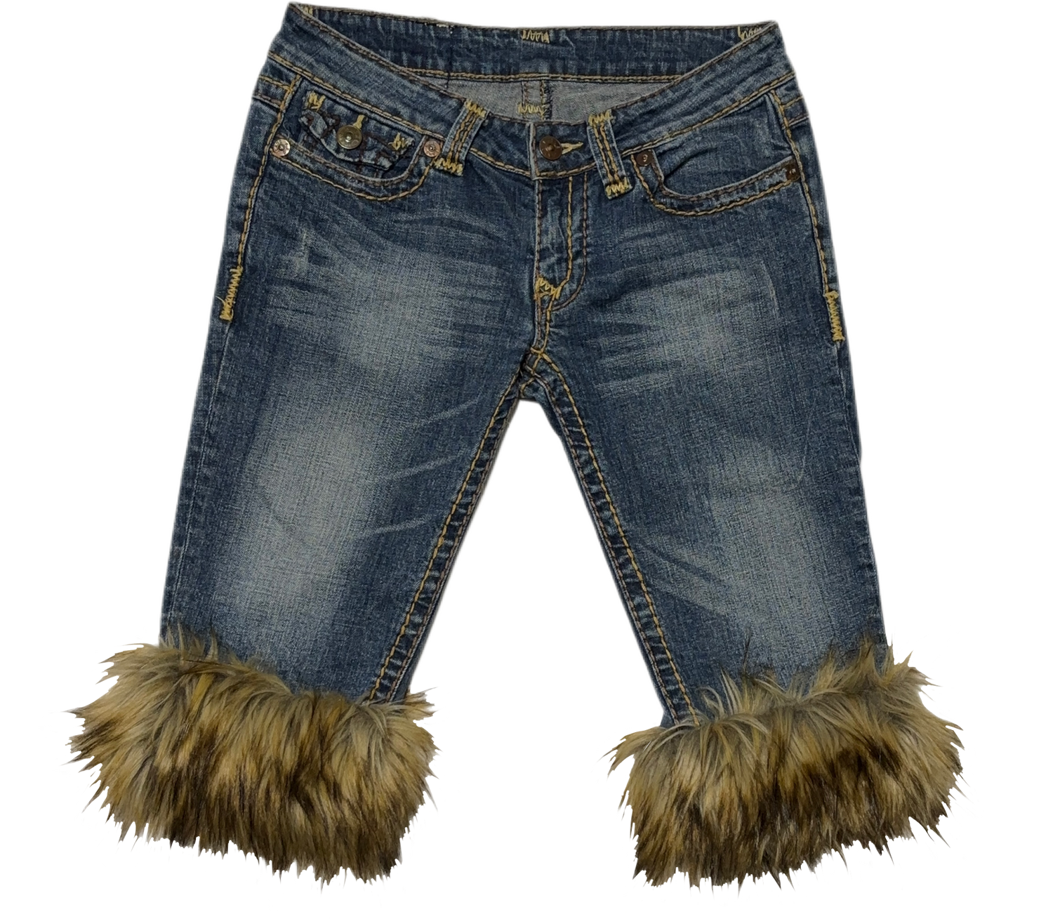K-T-E jean’s capri custom vintage