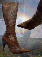 vintage knee-high-boots Boho Chic Italia - Image 3