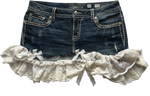 skirt <3 reworked vintage Miss Me - Image 2