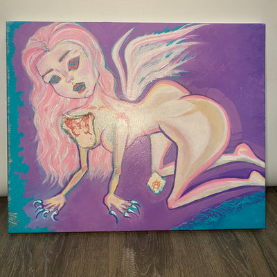 Painting 2022 my old style / weird girl