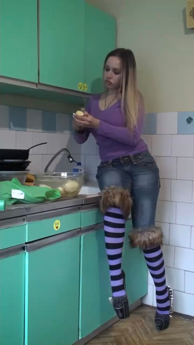 K-T-E jean’s capri custom vintage