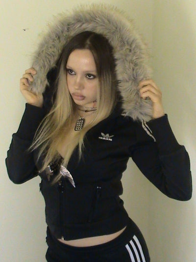 adidas zip Slavic Drift custom vintage