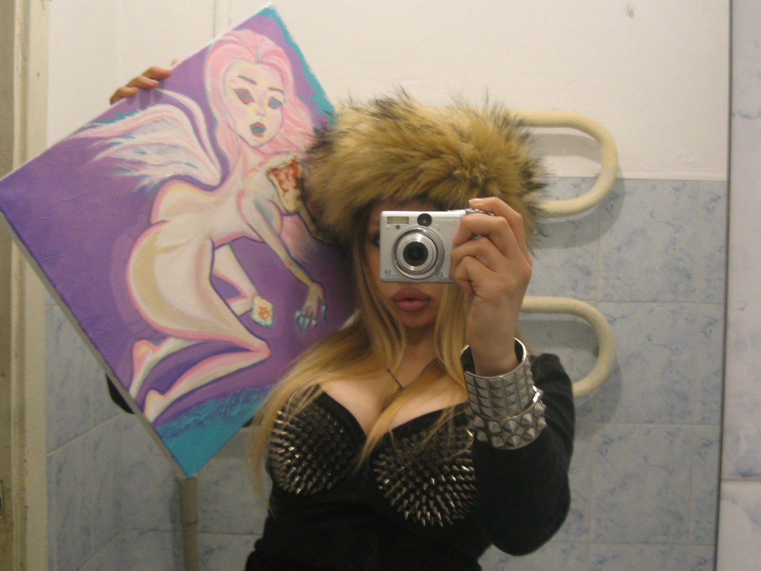 Painting 2022 my old style / weird girl