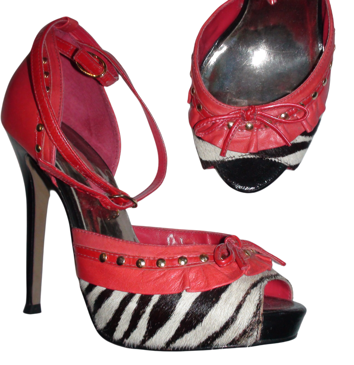 River Island heels vintage McBling