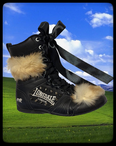 custom Lonsdale: Slavic Boxer / fake fur