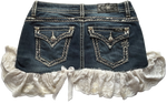skirt <3 reworked vintage Miss Me - Image 3