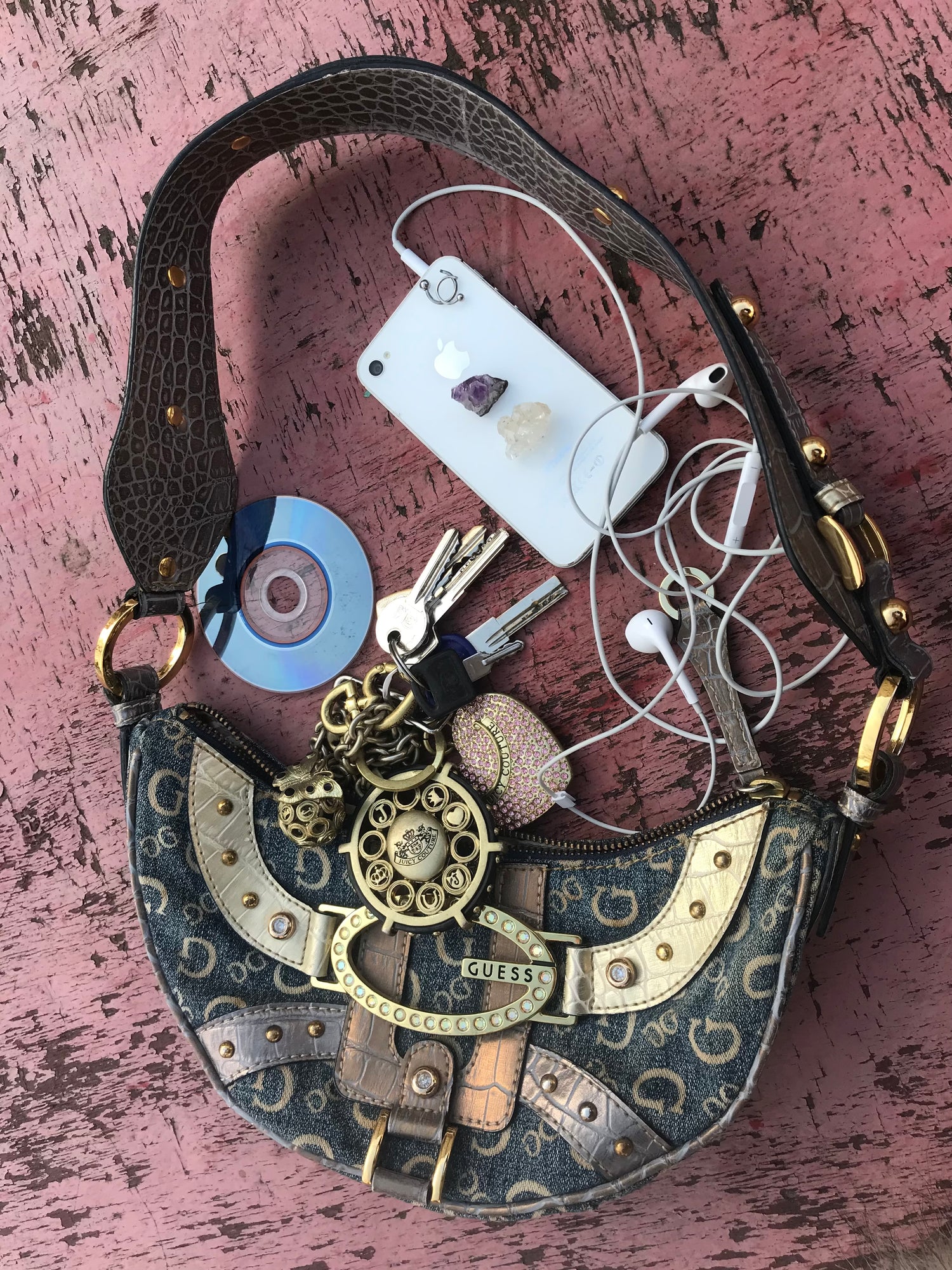 Guess baguette bag vintage